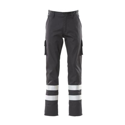 MACMICHAEL WORKWEAR arbejdsbukser med lårlommer, sort
