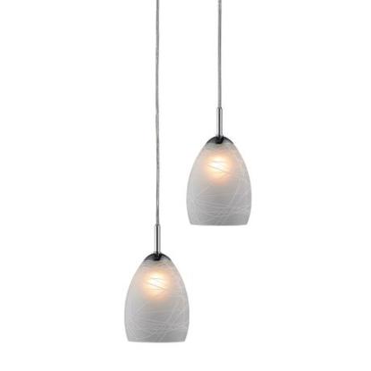 Halo Design Winner pendelsæt, Ø12 cm, E14, mønstret/krom