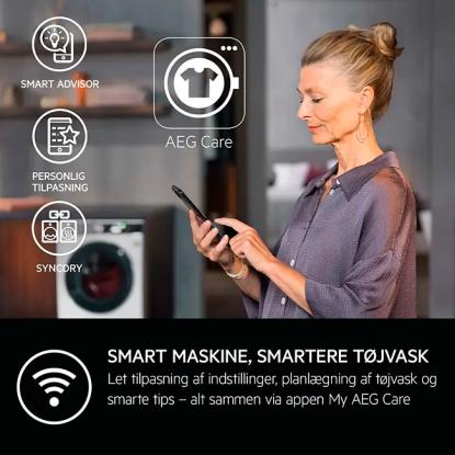 AEG 9000 AbsoluteCare Plus kondenstørretumbler med varmepumpe TR956C95S - 9 kg