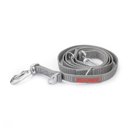 Siccaro hundesnor SEALINES 100% recycled Silver - 2 meter