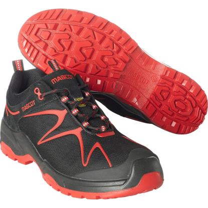 MASCOT FOOTWEAR FLEX sikkerhedssko, sort/rød