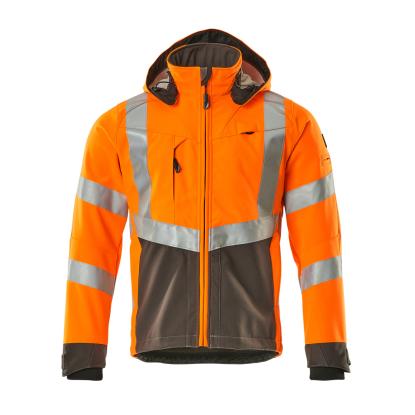 MASCOT SAFE SUPREME Blackpool softshell jakke, hi-vis orange/mørk antracit