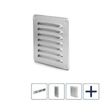 Fresh murrist med skruehuller, aluminium