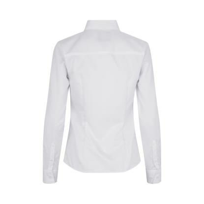 Seven Seas SS720 Fine Twill skjorte, modern, dame, hvid
