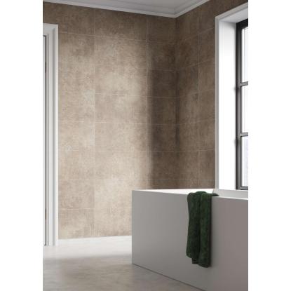 Fibo Cement vådrumspanel med 60 x 30 cm fliselook, 10 x 600 x 2400 mm, palermo gem stone