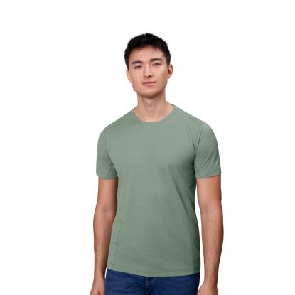 ID 0528 T-shirt, lyocell, støvet grøn