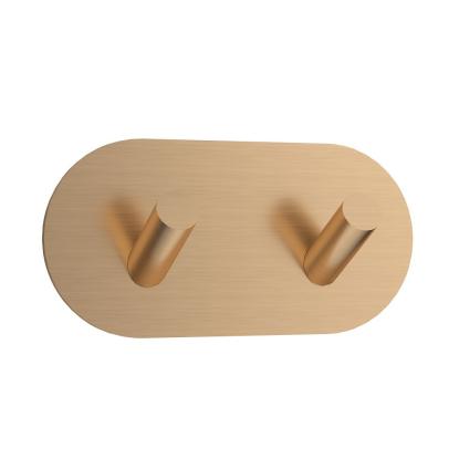 House Lucca knage med 2 kroge, rosaguld, 96 x 48 x 30 mm