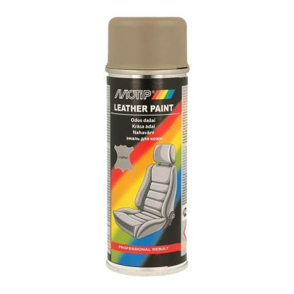 Motip læderspray, 200 ml - beige/grå