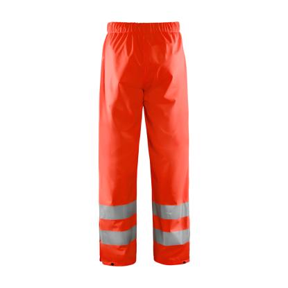 Blåkläder 1384 high vis regnbuks level 1, hi-vis rød