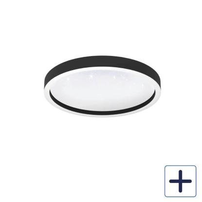 EGLO connect.z MONTEMORELOS-Z LED loftlampe, RGBTW, sort
