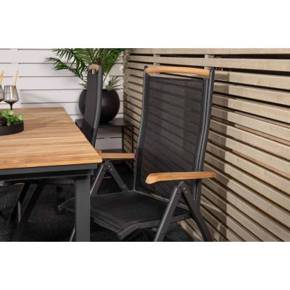 Venture Design Panama positionsstol, natur/sort 