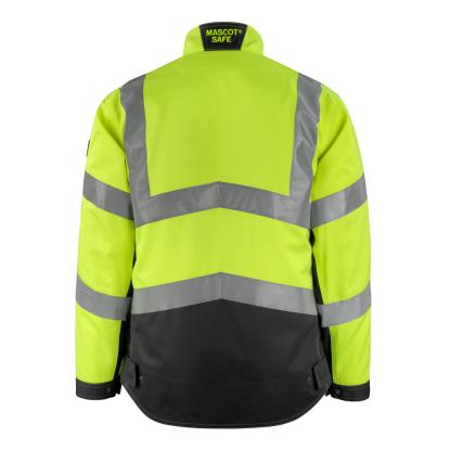 MASCOT SAFE SUPREME Oxford arbejdsjakke, hi-vis gul/sort