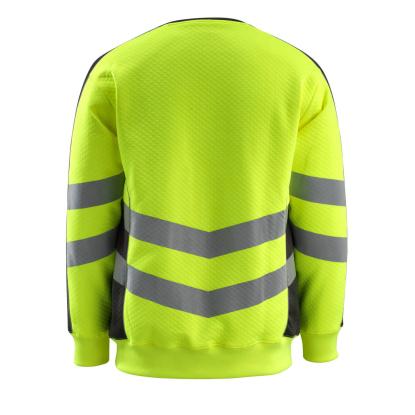 MASCOT SAFE SUPREME Wigton sweatshirt, hi-vis gul/sort