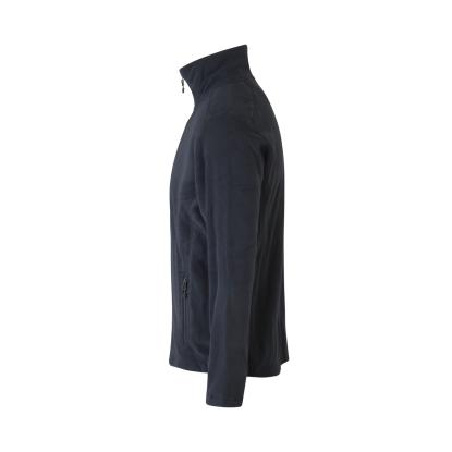 ID 0803 cardigan, mikrofleece, navy