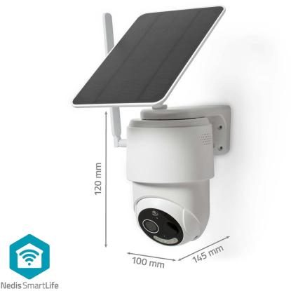 Nedis SmartLife udendørskamera med 4G og solpanel