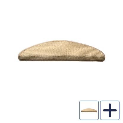 Wallmann Sisal Natural trappeskåner med selvklæb