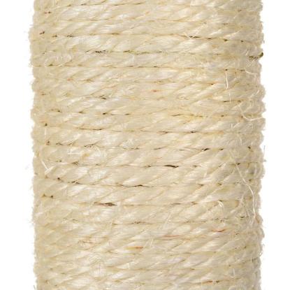 XXL kradsetræ til katte, beige, 131 x 58 x 50 cm