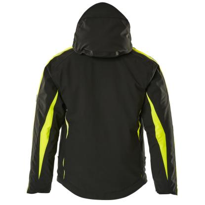 MASCOT HARDWEAR Tolosa vinterjakke, sort/hi-vis gul