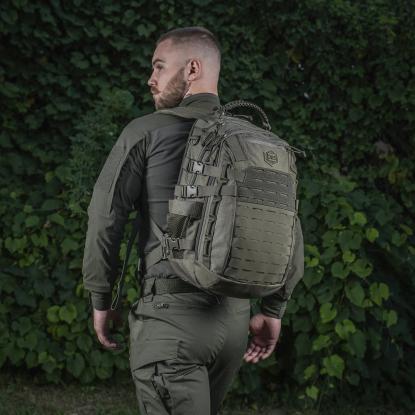 M-TAC Elite Mission Pack Hex rygsæk, ranger green - 25 liter
