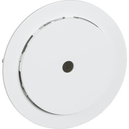 Lauritz Knudsen lampeudtag, ekstra planforsænket, 5-polet, 16A/440V, Ø84 mm, hvid