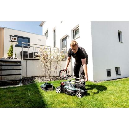 Metabo RM 36-18 LTX BL 36 plæneklipper, 36V, med 2 x 5,2 Ah batteri og lader