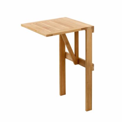 Cinas altanbord, teak, 45 x 49 cm