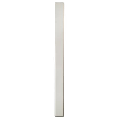 Huntonit Panelboard, 11 x 125 x 2400 mm, brilliant hvid penselmalet - 1,2 m²