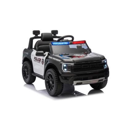 Ford Ranger Wildtrack 707 politibil med blink til børn, 2 x 12V