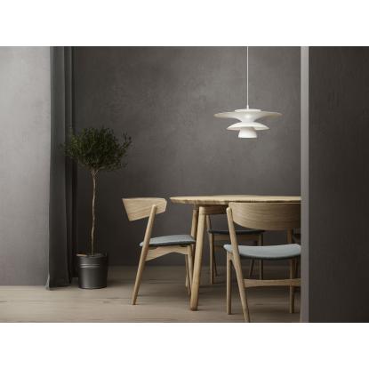 Belid Picasso pendel, Ø50 cm, G9, mat hvid