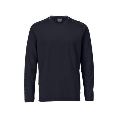 MASCOT CUSTOMIZED T-shirt, langærmet, mørk marine