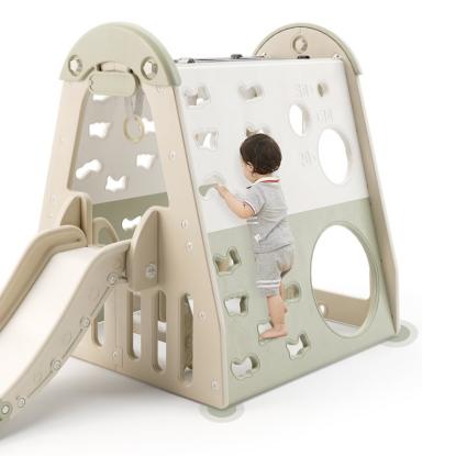 Kids Zone activity legehus med gynge og rutsjebane