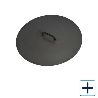 Cook King låg til bålsted, stål, sort