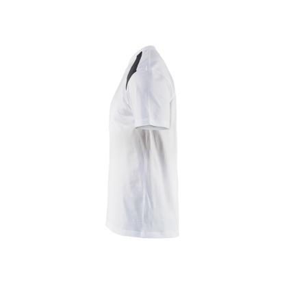Blåkläder 3379 t-shirt, hvid/mørk grå