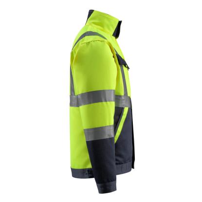 MASCOT SAFE LIGHT Forster arbejdsjakke, hi-vis gul/mørk marine