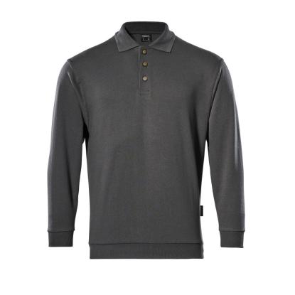 MASCOT CROSSOVER polosweatshirt, mørk antracit