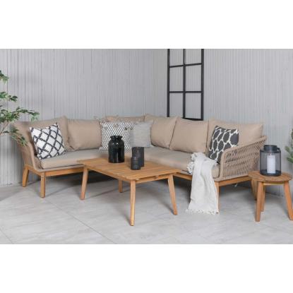 Venture Design Chania sofasæt, lysebrun/natur