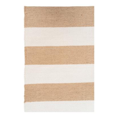 Tæppe, 100% genanvendt plast, beige/off white, 140x200 cm