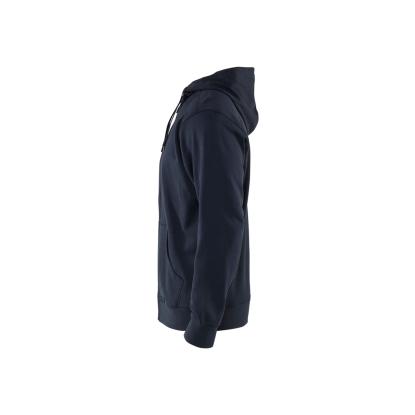 Blåkläder 3366 hættetrøje full-zip, mørk marineblå