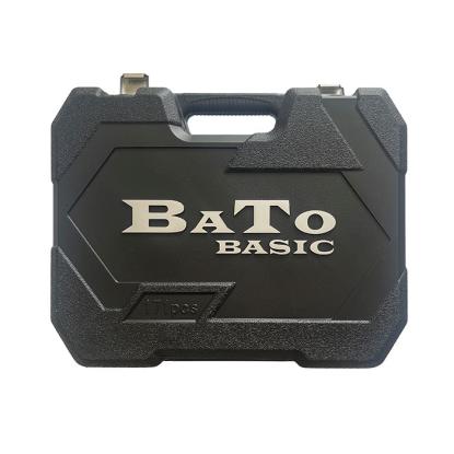 BATO topnøglesæt, kombisæt, 1/4" + 3/8" + 1/2" - 171 dele