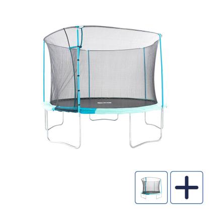 TP Toys UP trampolin med sikkerhedsnet, blå/sort