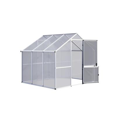 KGT Enzian III drivhus, aluminium, 6,06 m²