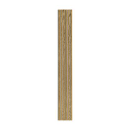 I-Wood Basic Original akustikpanel, brun olieret, grå filt og lys kerne, egefiner, 16 x 300 mm 