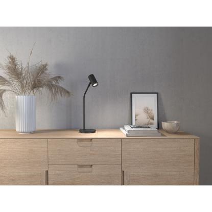 Belid Tyson bordlampe, H54 cm, GU10, sort