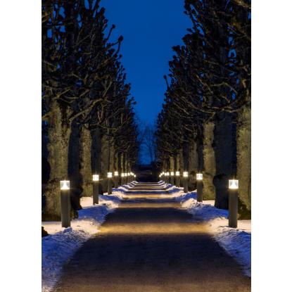 Norlys Egersund LED pullert, 63 cm, IP65, aluminium