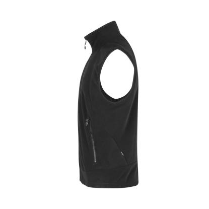 ID 0811 Active vest, mikrofleece, sort