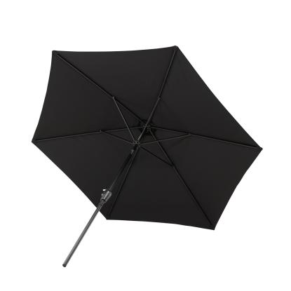 Venture Design Leeds parasol, sort,  Ø300 cm