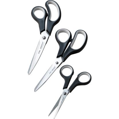 Steel-Function saksesæt, rustfrit stål - 3 stk.