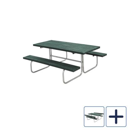 PLUS Classic bord/bænkesæt, ReTex, grøn