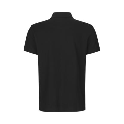 ID 0525 poloshirt med stretch, sort