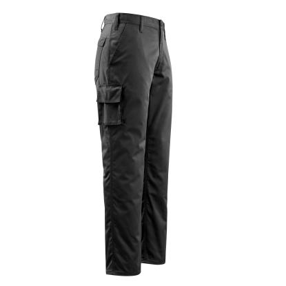 MACMICHAEL WORKWEAR Gravata arbejdsbukser med lårlommer, sort